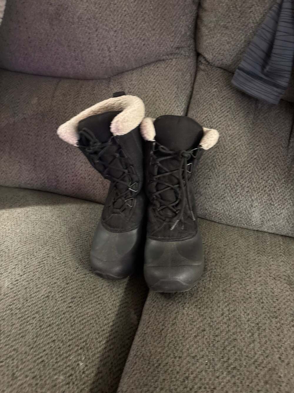 Sorel Cumberland Black Waterproof Insulated Snow Boots